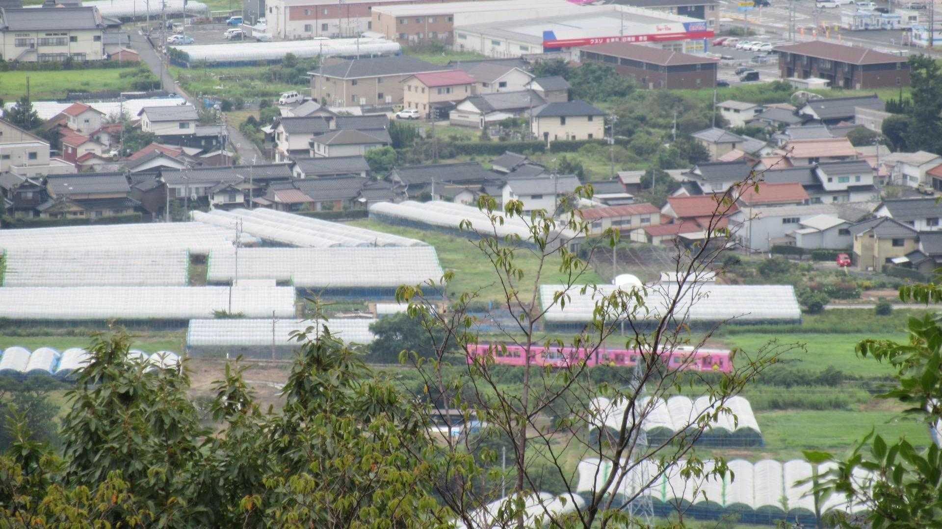 一畑電車が走ります。