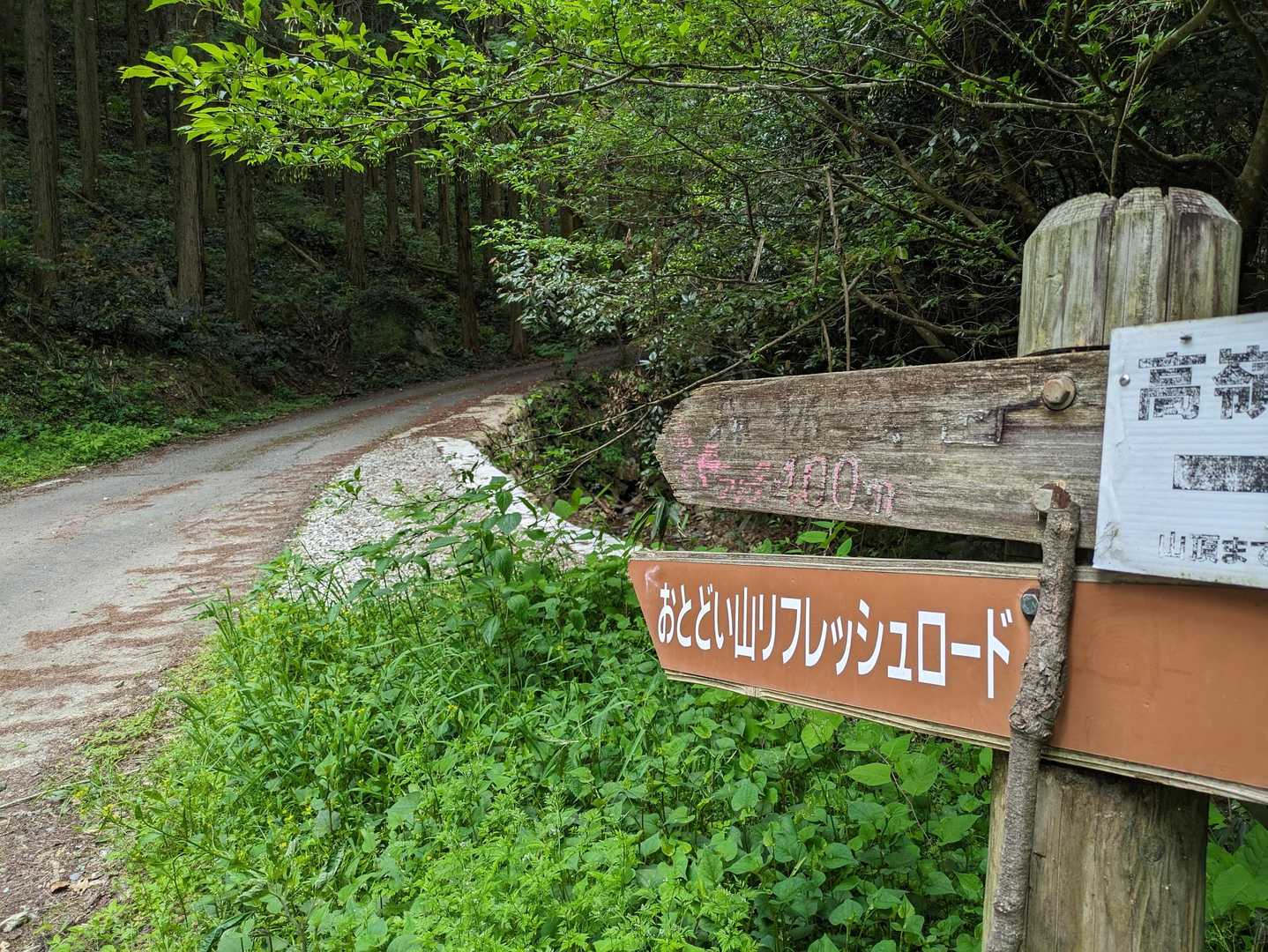 リフレッシュロードからスタート🚶‍♀️
駐車場🅿️トイレありです🙆‍♀️