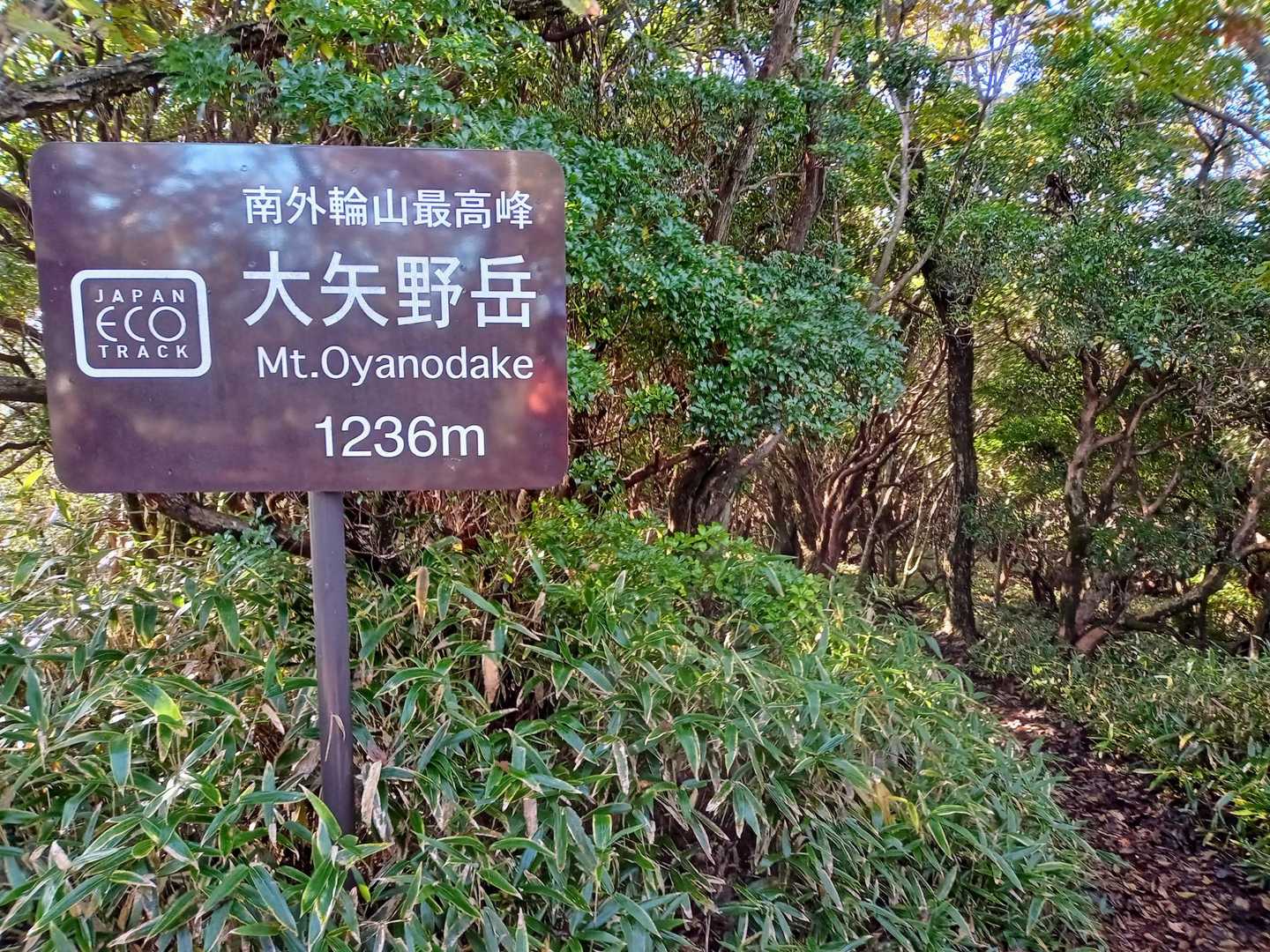 山頂標識…(今風)
