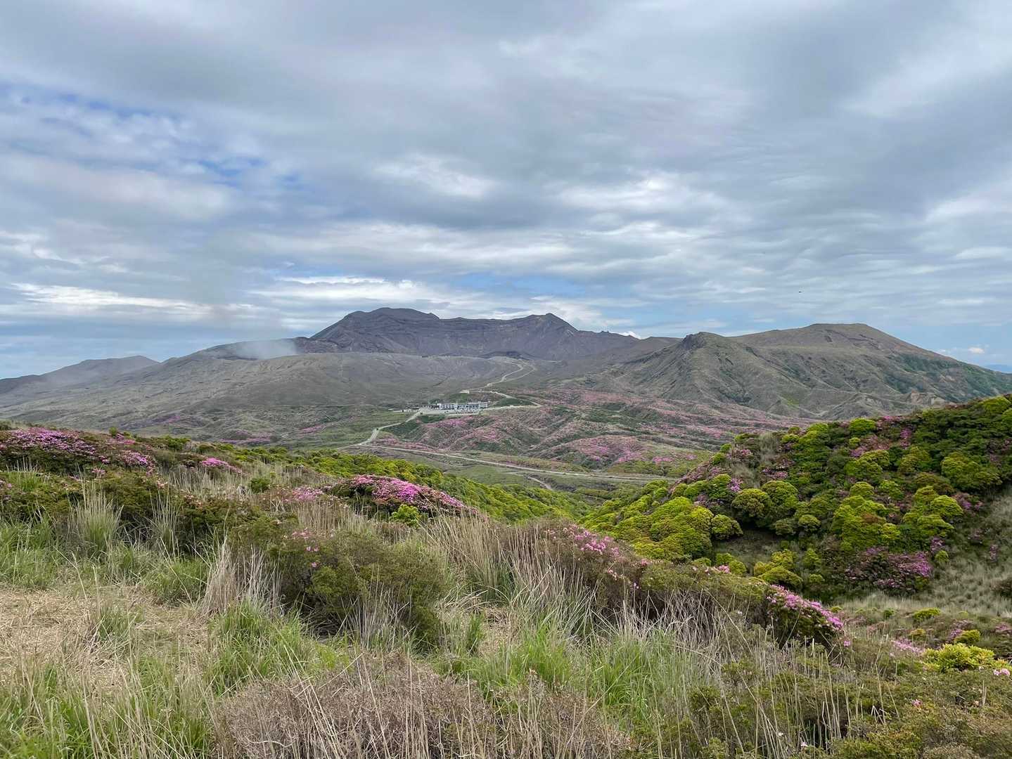 阿蘇山からもくもく