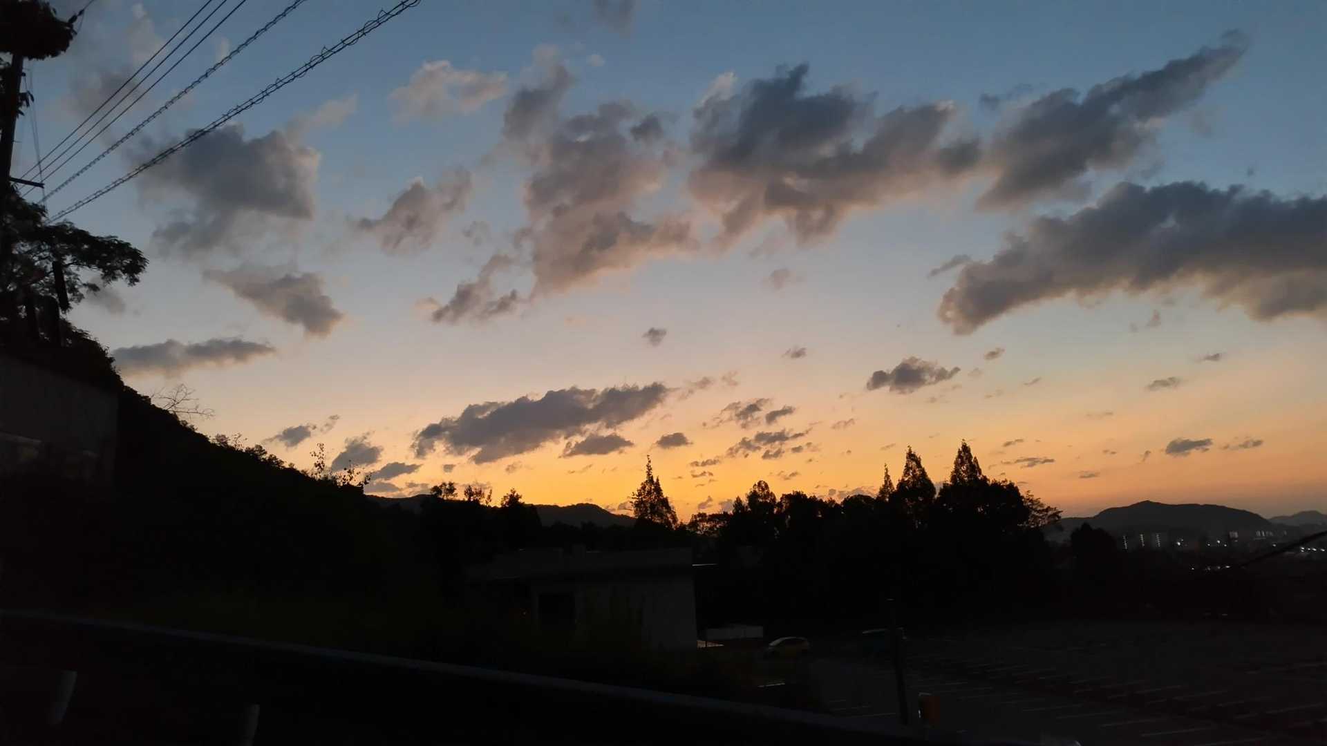 朝焼け