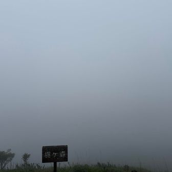 大雨☔️
真っ白ガスガス🥲
何にも見えない🫥