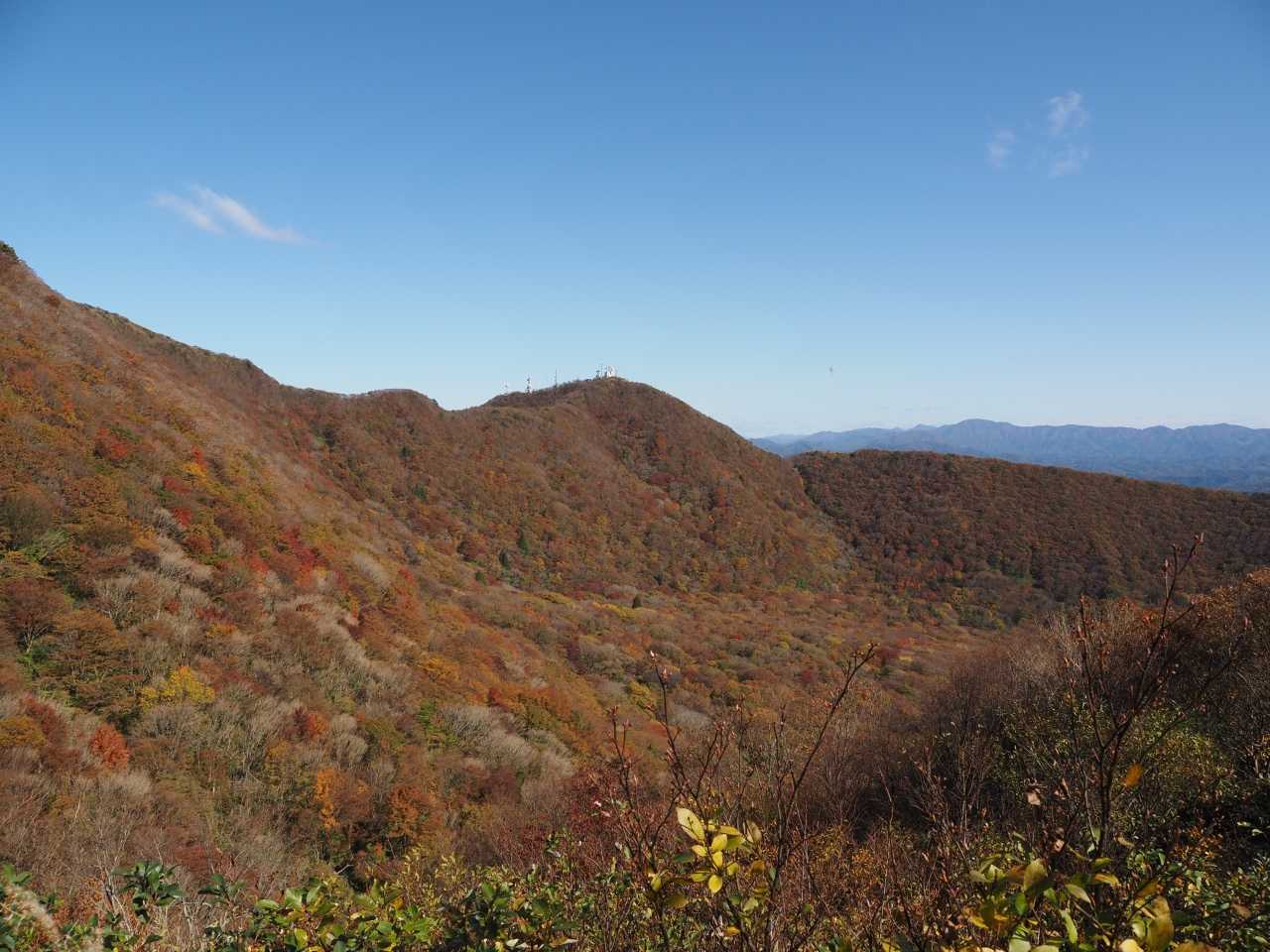 東の原登山口-女三瓶山-男三瓶山-扇沢-子三瓶山-風越-孫 周回コースの写真