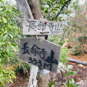 【12座目】長命寺山登頂🙌
お寺にはお年寄りが集っていました🙏