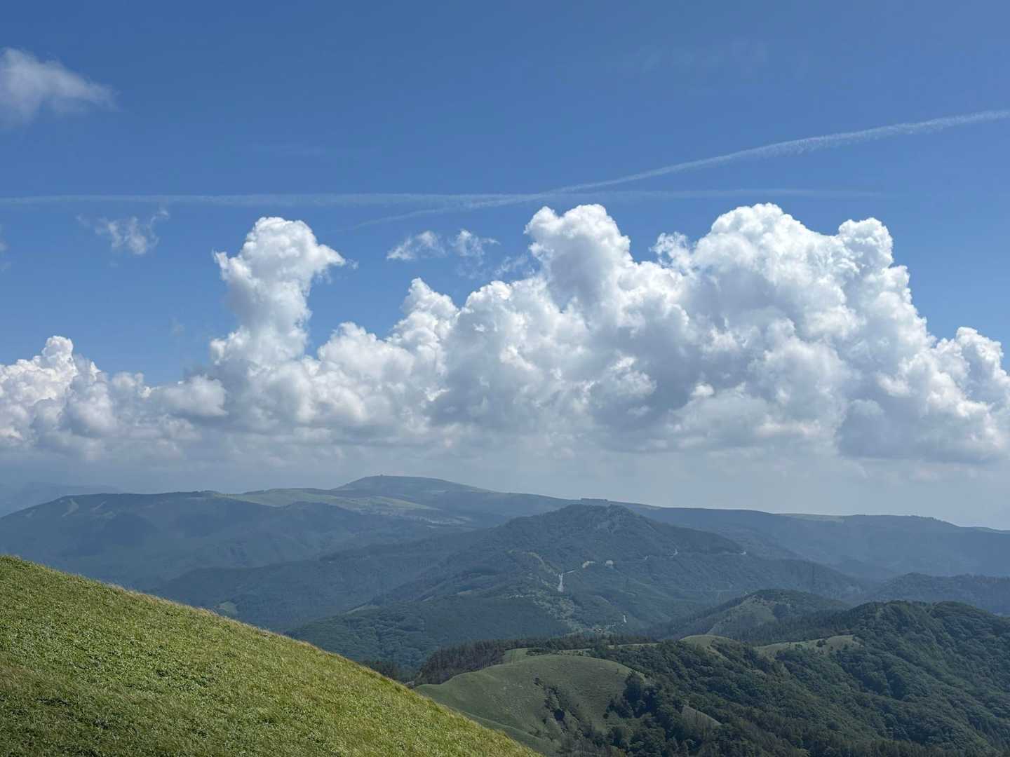 さっき登った車山。