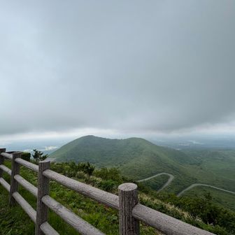 雲がなければ多分良い景色だと思う