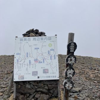 硫黄岳2760m