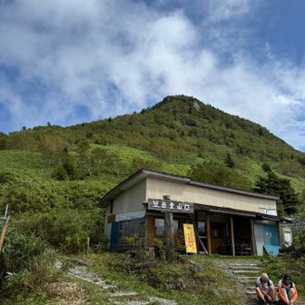 本日9座目は長野の笠ヶ岳へ