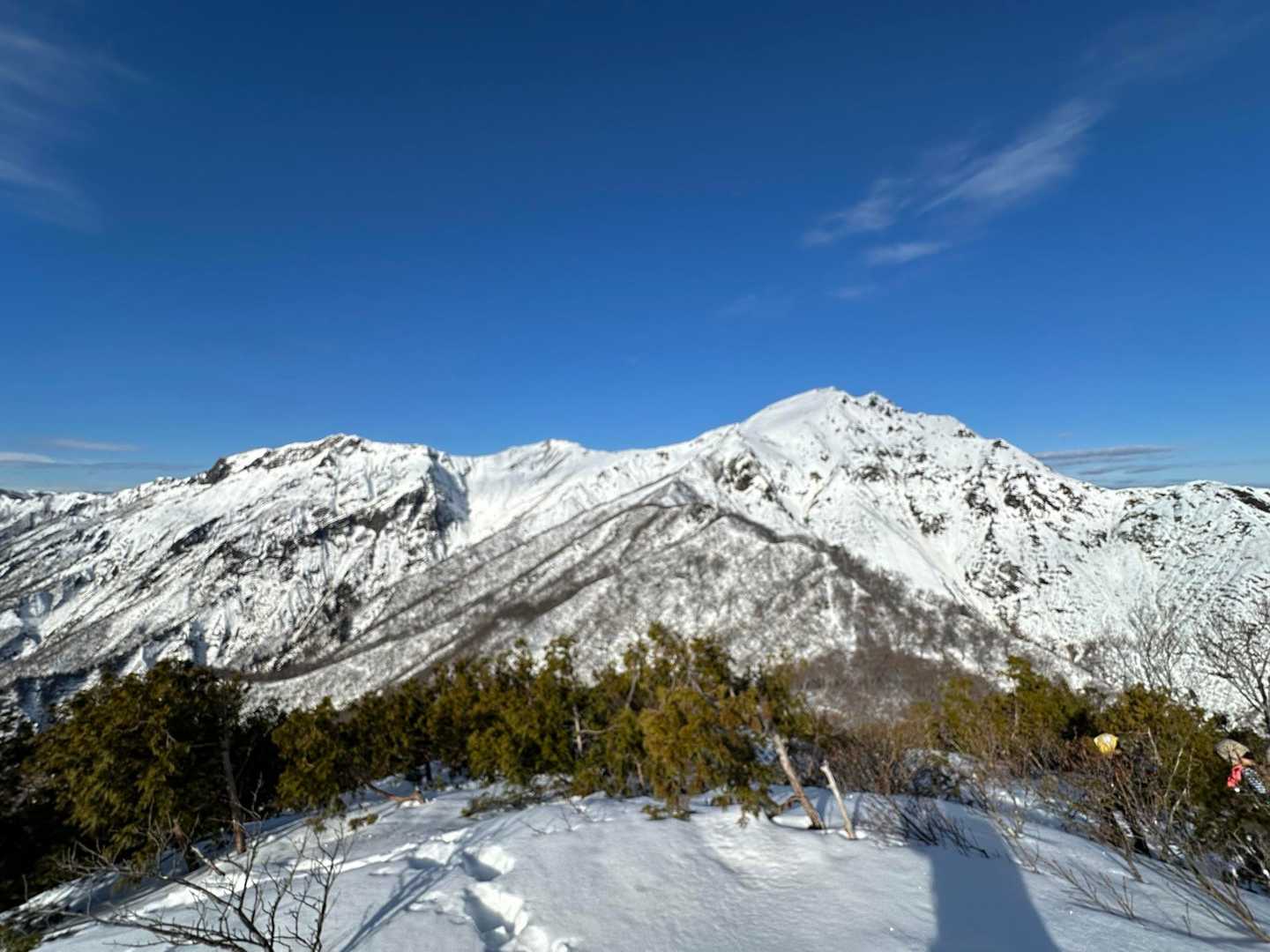 登山入口-熊穴沢ノ頭 往復コースの写真