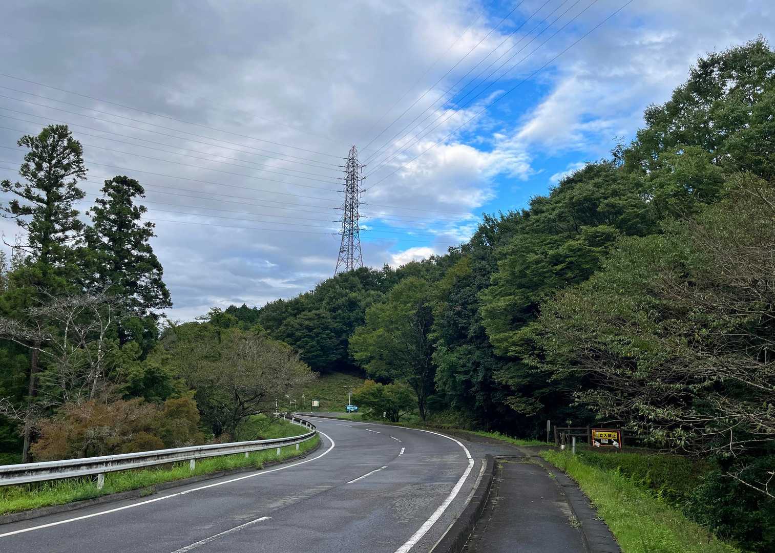 台風一過？
東回りで一周する。