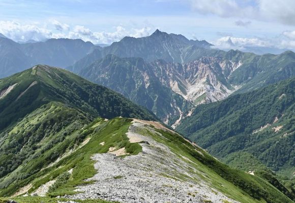 烏帽子岳（富山・長野・2628m）| 登山ルート・天気 | YAMAP / ヤマップ