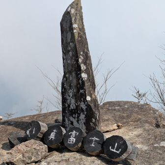 頂上は真っ白です。