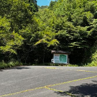上の駐車場まできました🅿️