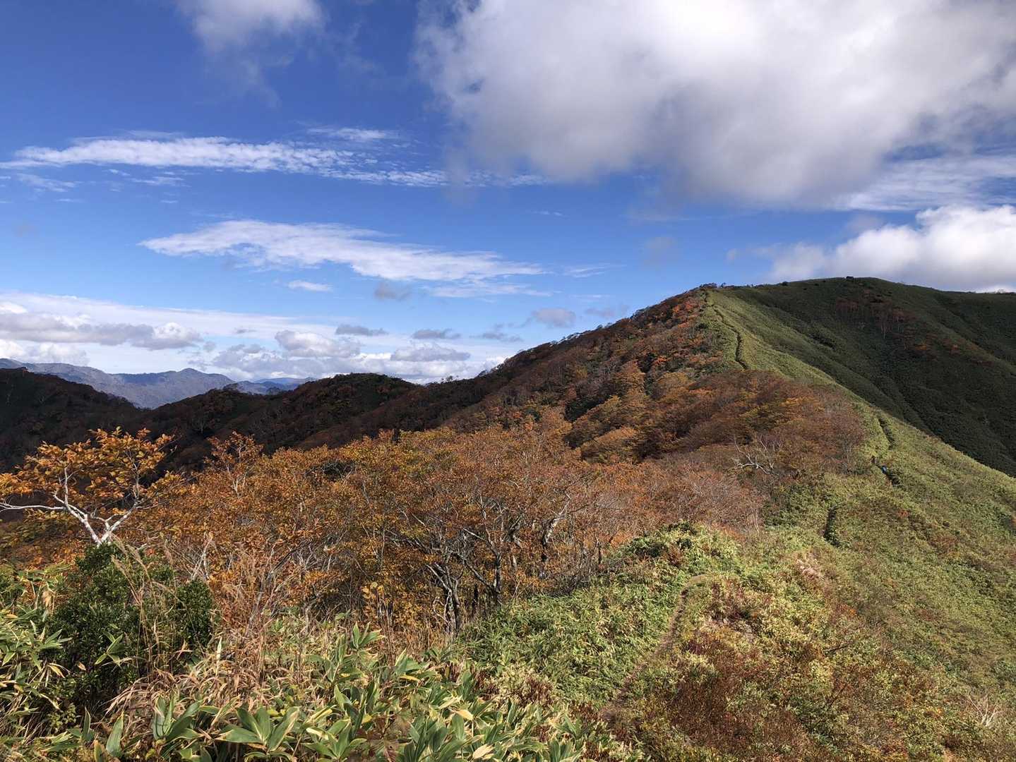 桧峠-大日ヶ岳登山道入口-水後山-鎌ヶ峰-大日ヶ岳 往復コースの写真