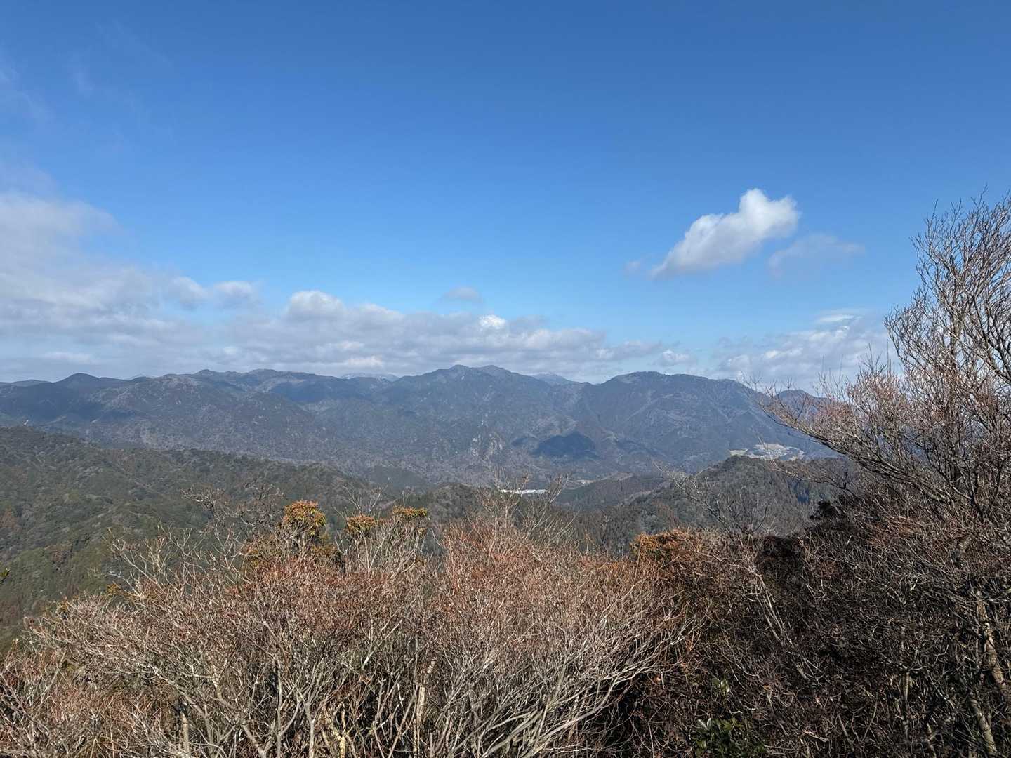 明星ヶ岳取付き-国分寺-国分寺山-明星ヶ岳 往復コースの写真