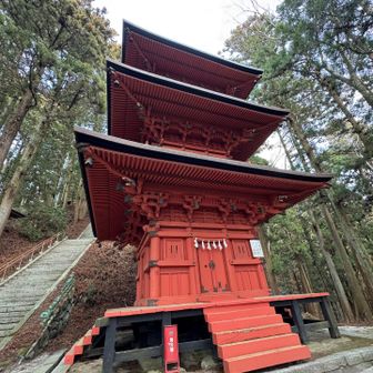 三重塔、意外と大きい