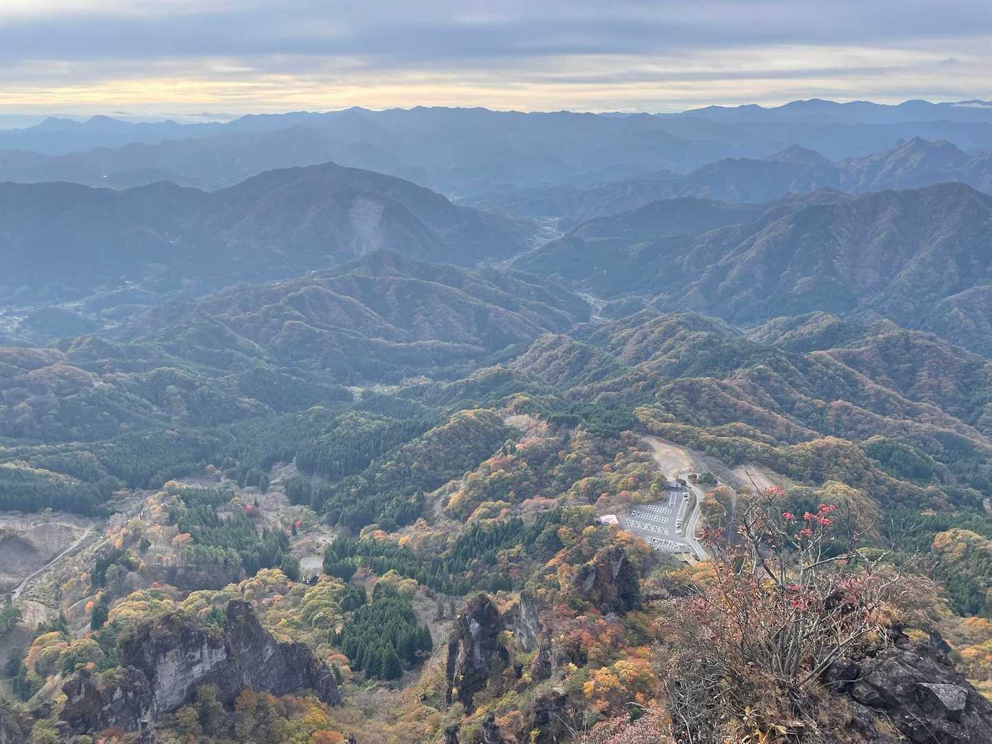 中之嶽神社登山口-石門入口-石門広場-天狗のひょうてい-鷹 周回コースの写真