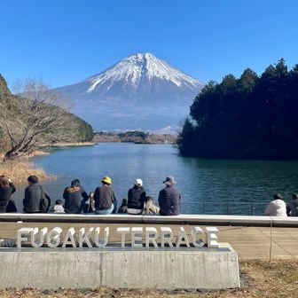 テラスは良い写真スポット
