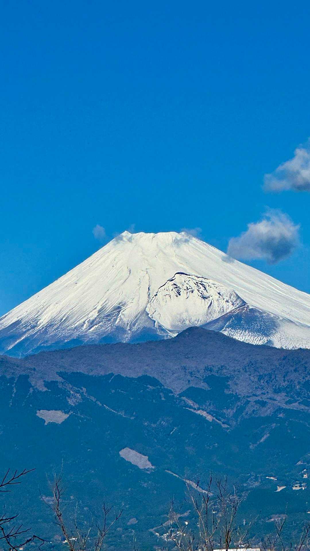富士山😆
宝永山やその火口までよく見えます！