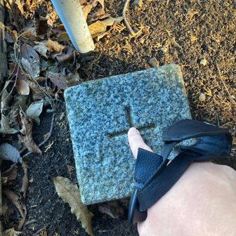 三角点つんつん男