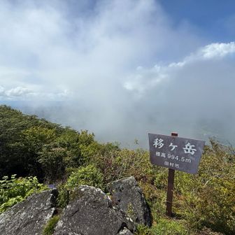 到着。
１年ぶりなので山頂が伐採されてからは初めての登頂。