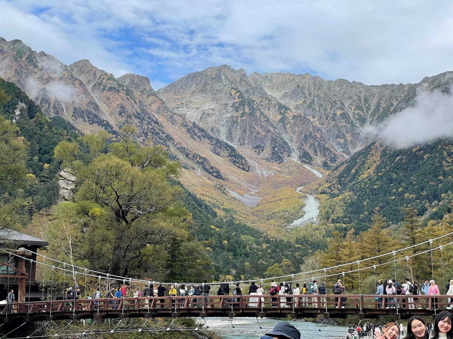 上高地バス停-河童橋-小梨平-明神橋-岳沢湿原 周回コースの写真