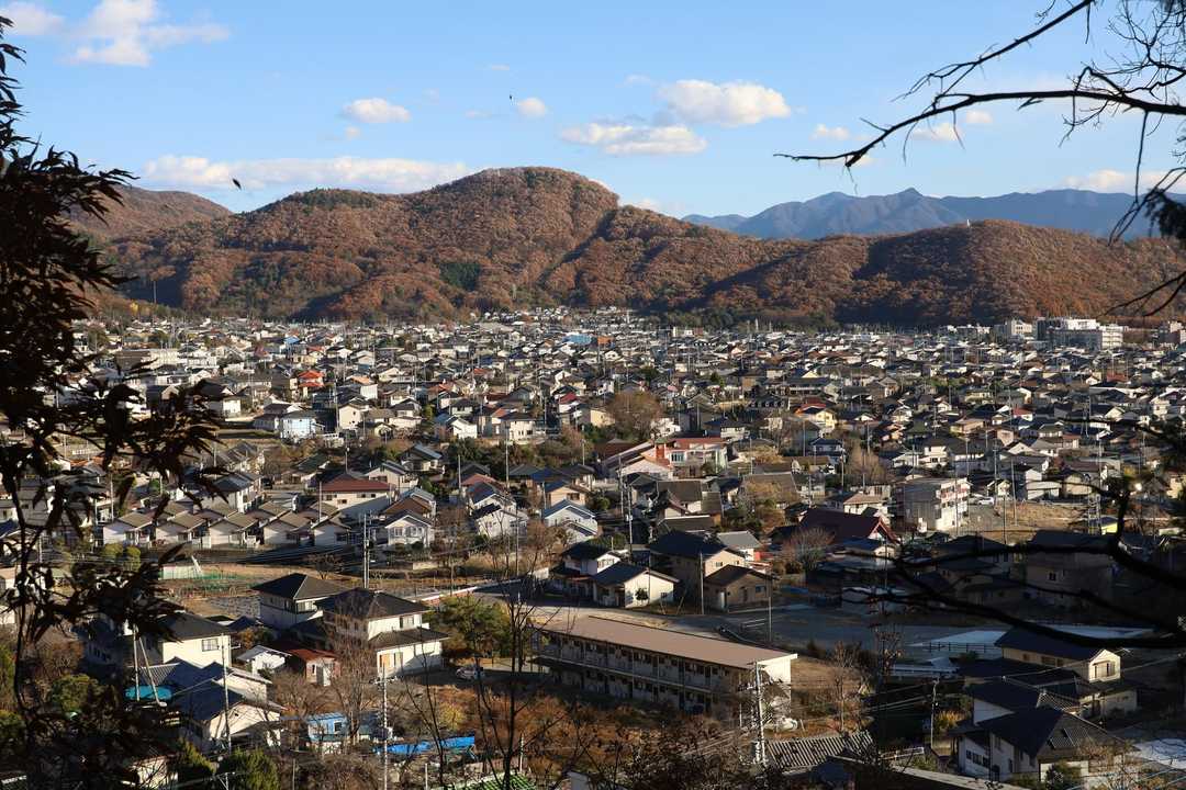 夢見山から大笠山