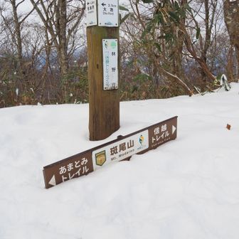 ちょいと地味な斑尾山頂