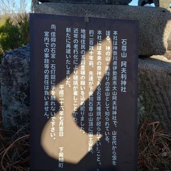 この祠は、石尊山の神社みたいです⛩️