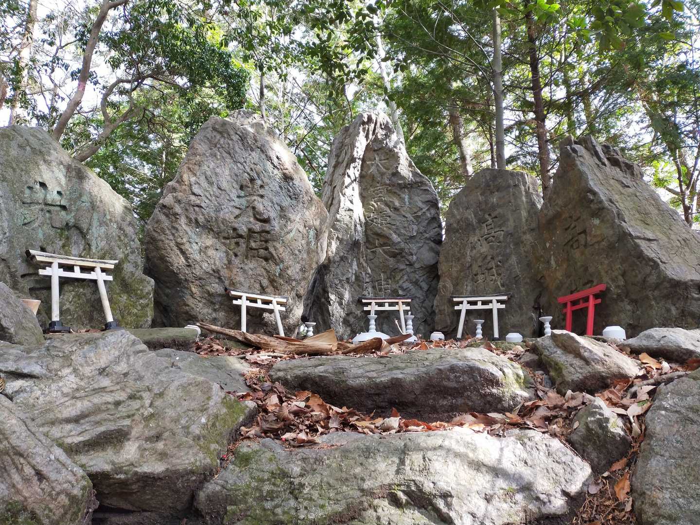 大宮姫大神を中心に五社の神が祀られています