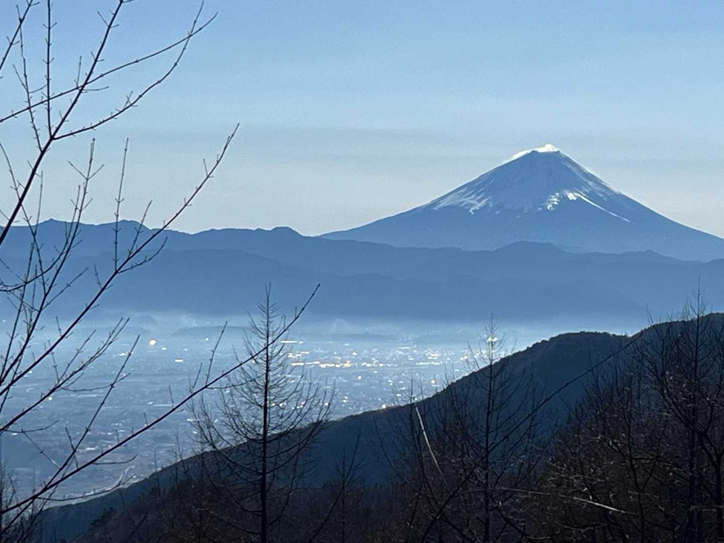 鳥居-平川峠-荒倉山 往復コースの写真