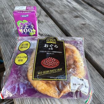 室堂まで戻ってきてお昼ご飯。時短の為、パン。