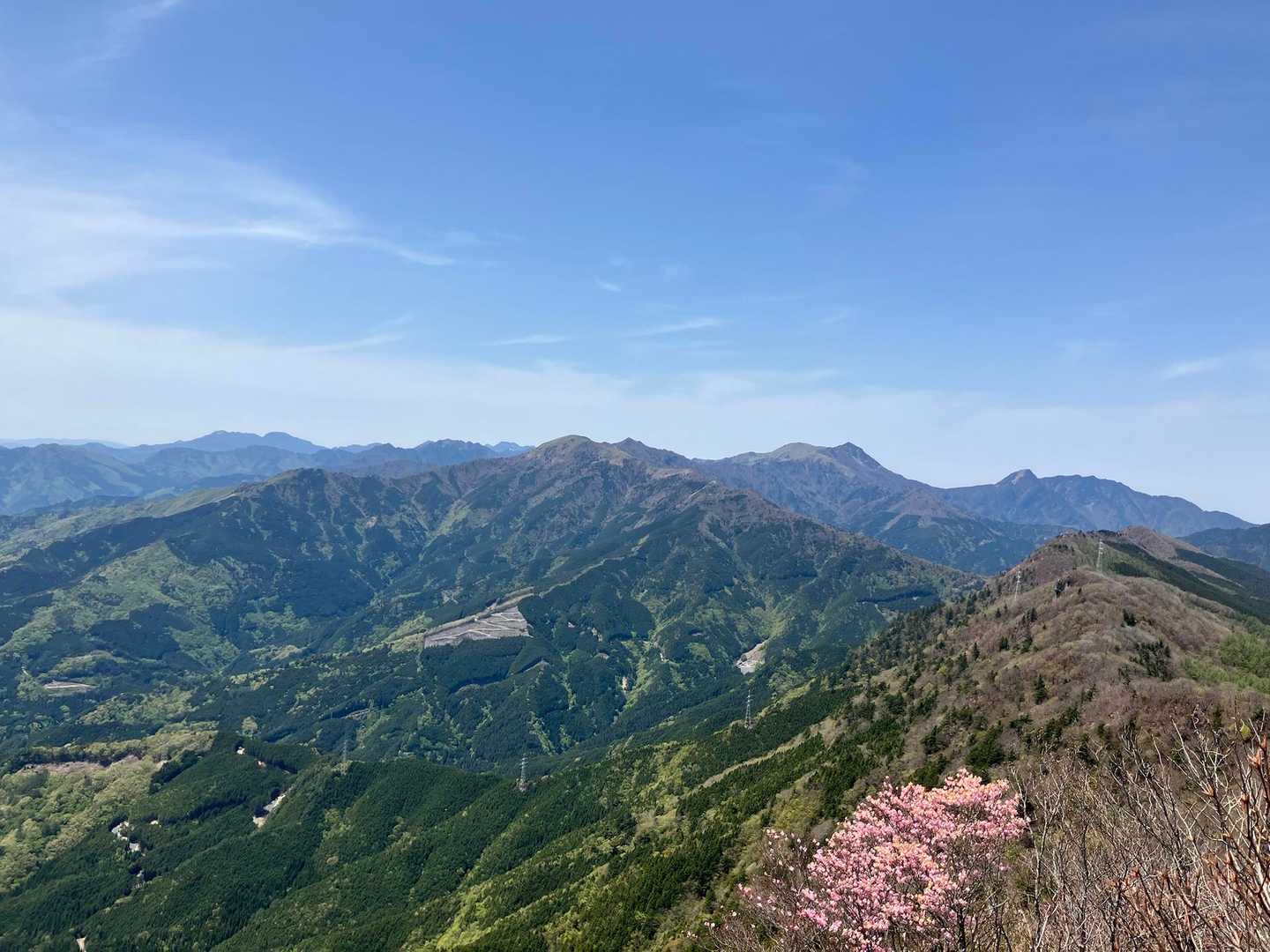 平家平方面が見える