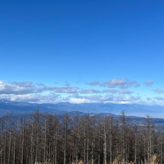 そして北アルプス！
あれ！