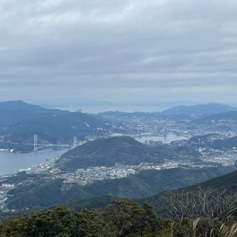 長崎市中心部方面