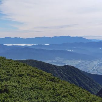 …からの八ヶ岳連峰🤩