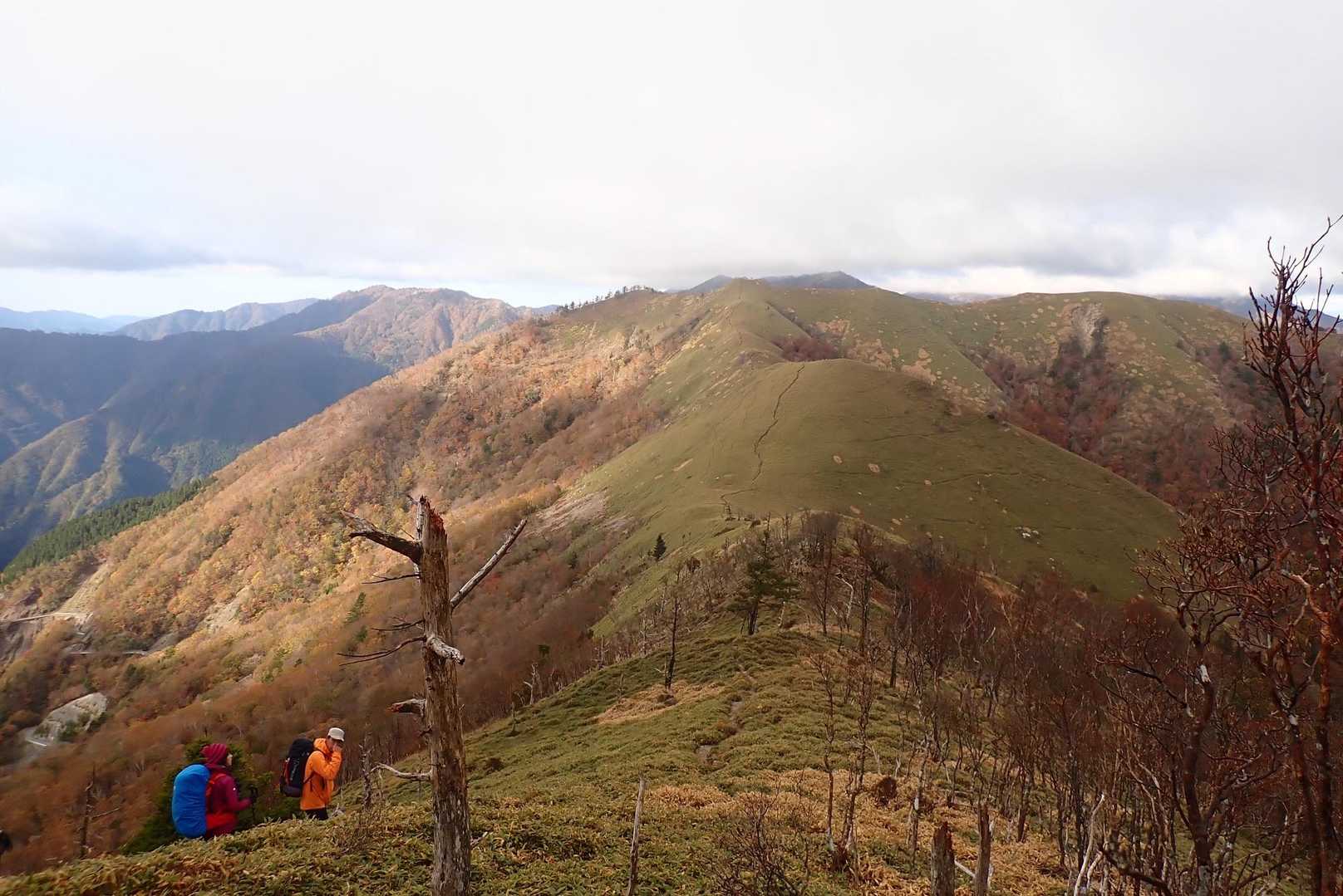 次郎笈登山口-次郎笈 周回コースの写真