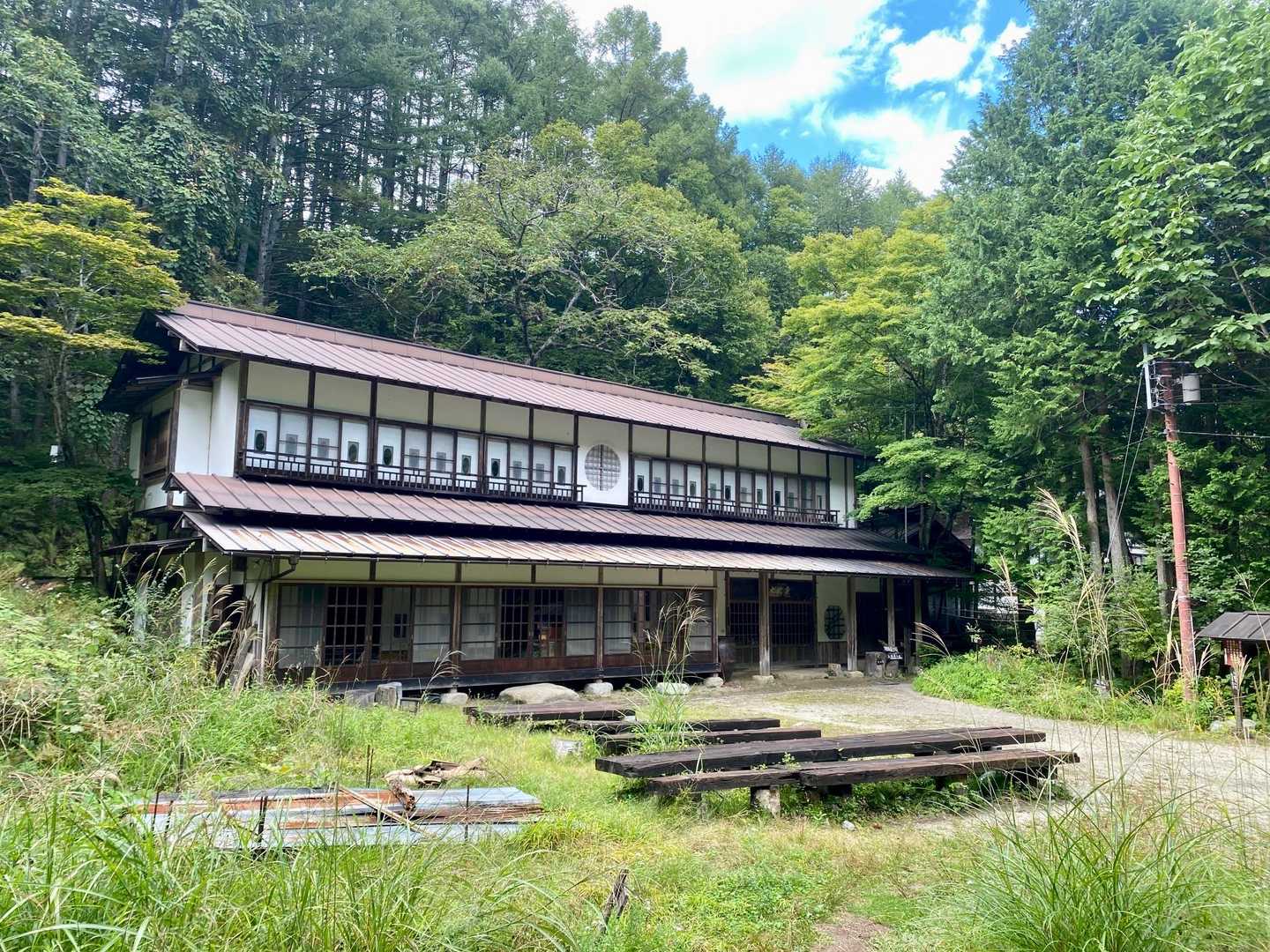 無事に青木鉱泉まで戻って来ました🙌
お疲れ山でした🙇‍♂️