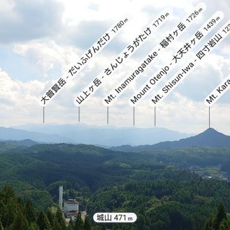 烏ノ塒屋山(からすのとややま)が気になりますね・・