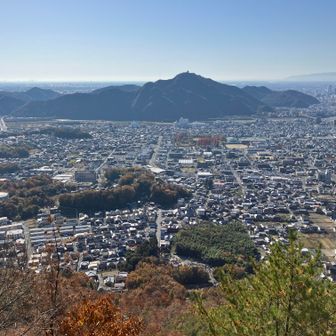 松籟団地・金華山方面