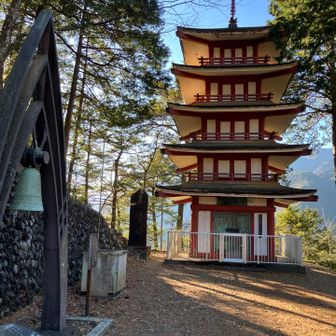 愛宕神社の五重塔