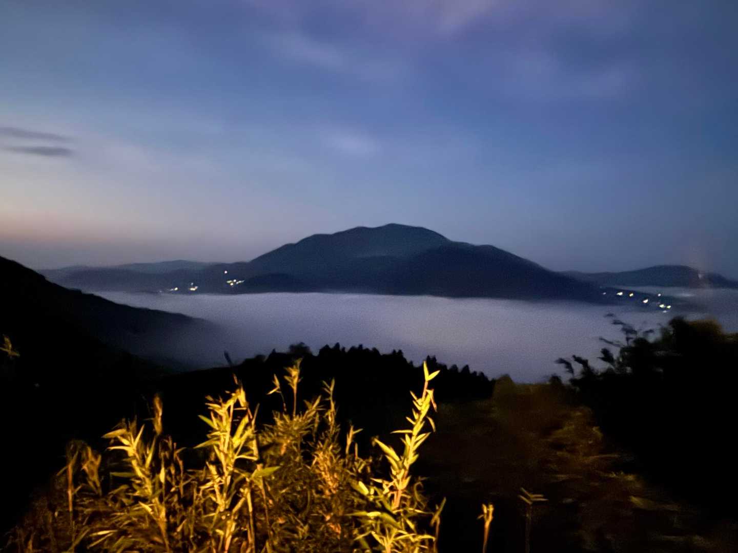 箱根外輪山最高峰の神山
雲海も綺麗でした