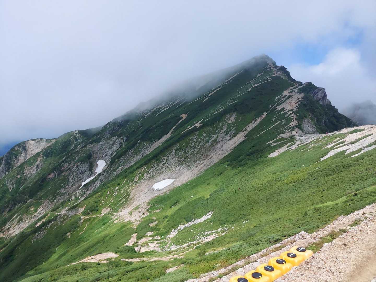 一瞬見えた⛰️✨