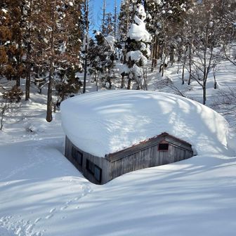 避難小屋
何で潰れないんだろう🤔