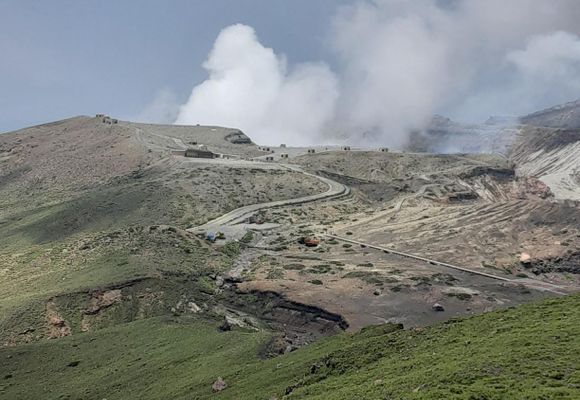 阿蘇山（高岳・中岳） 〜仙酔峡から時計回り / yukoの登山データ