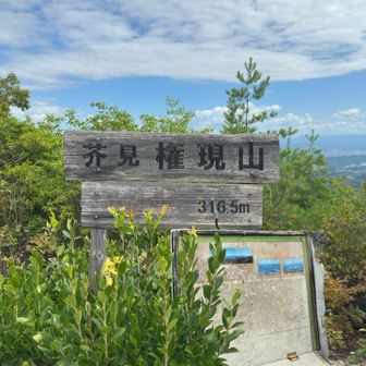芥見権現山  317m