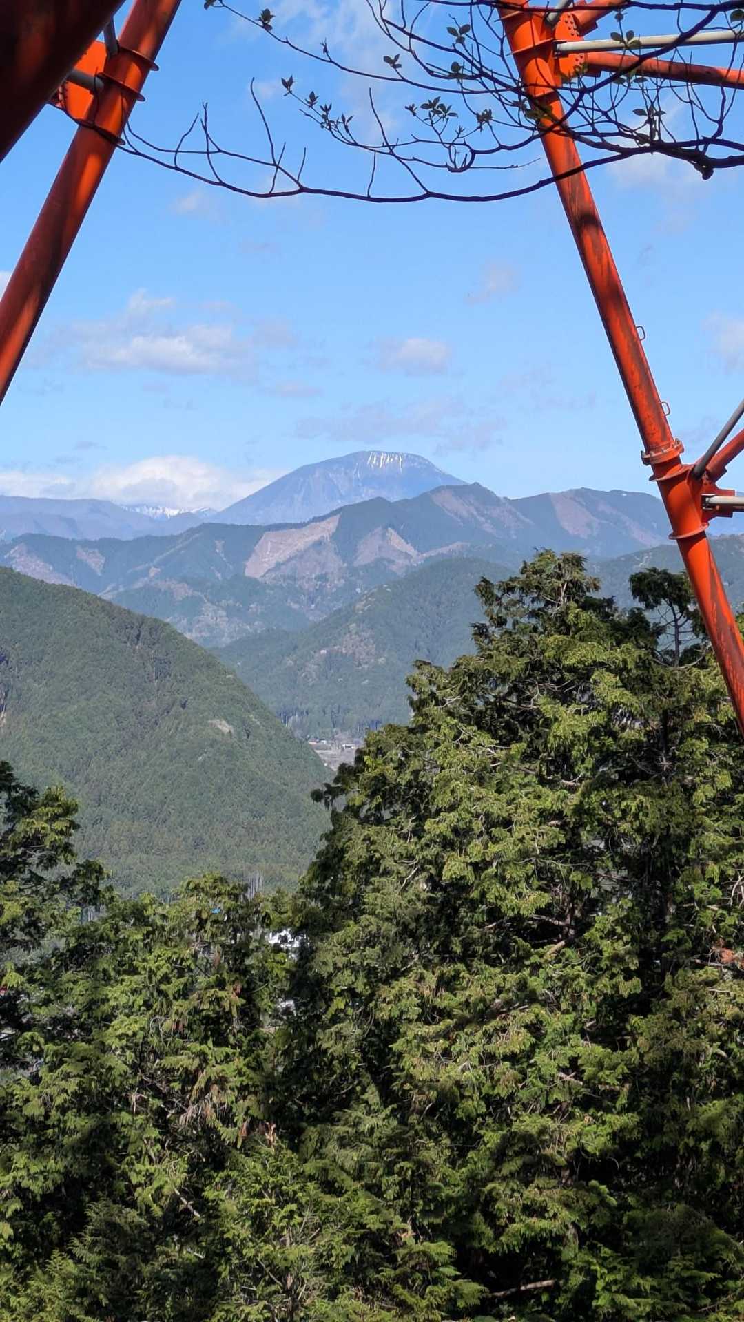 その先に
男体山👍