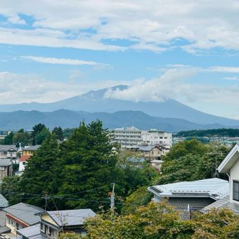岩手山も。