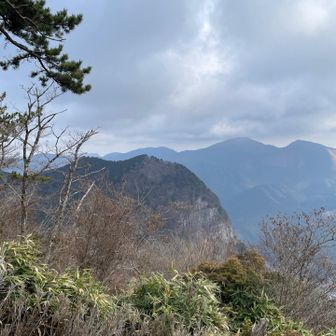 コレから行く鎧岳も。