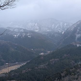 何処の山だろうと思って撮ったのですが・・